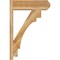 Ekena Millwork Merced Craftsman Rough Sawn Outlooker, Western Red Cedar, 8"W x 26"D x 38"H OUT08X26X38MRC04RWR - alternate 4